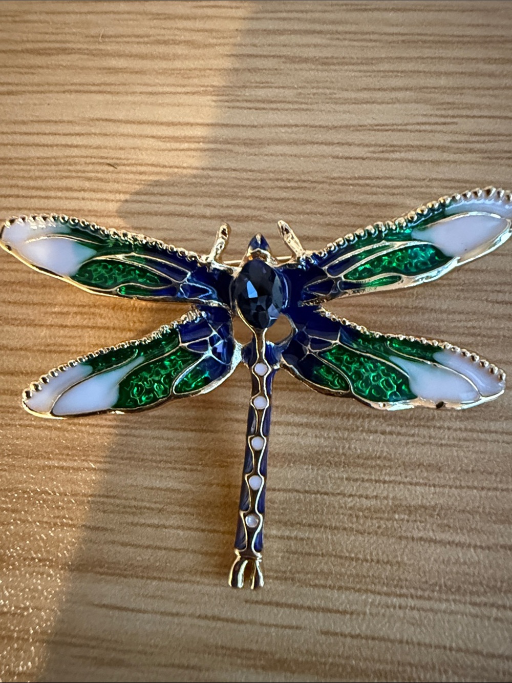 Colorful Dragonfly Brooch Lapel Pin
